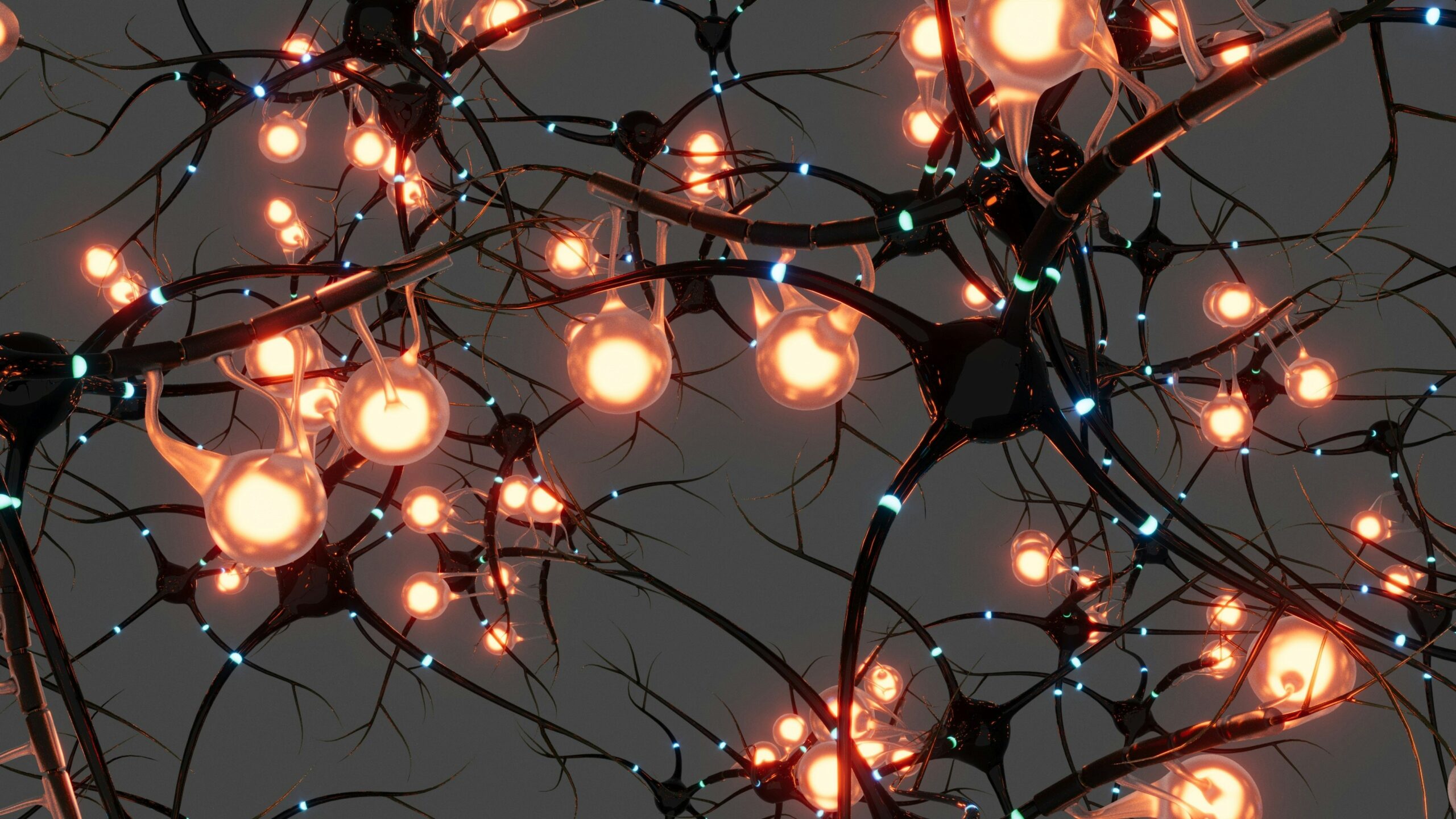 Neurons firing